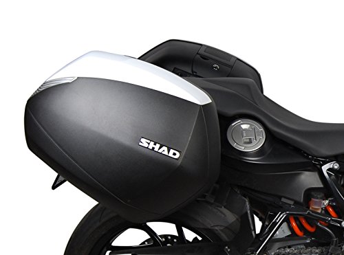 SHAD W0FR89IF Soporte Maletas 3P System para BMW F800R, Negro