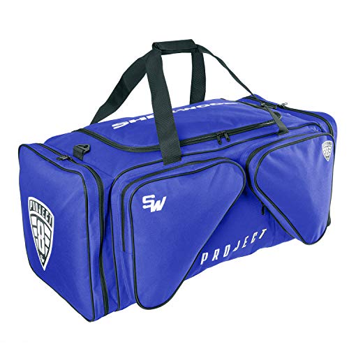 Sherwood Eishockeytasche T 70 Carry Bag M - Bolsa para Material de Hockey sobre Hielo, Color Negro/Azul
