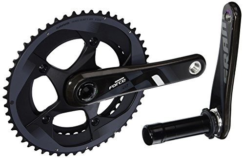 SRAM - Bielas Carretera Force22-16 170 50-34 Negro Sin Cazoletas SRAM - Bielas Carretera Force22-16 170 50-34 Negro Sin Cazoletas