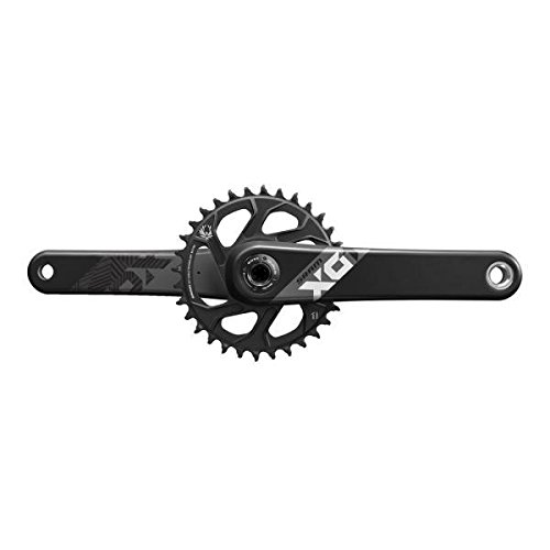 SRAM Bielas X01 Eagle BB30 175 12-Speed W 32T X-Sync Direct Mount Anillo Cadena – Negro SRAM Bielas X01 Eagle BB30 175 12-Speed W 32T X-Sync Direct Mount Anillo Cadena – Negro