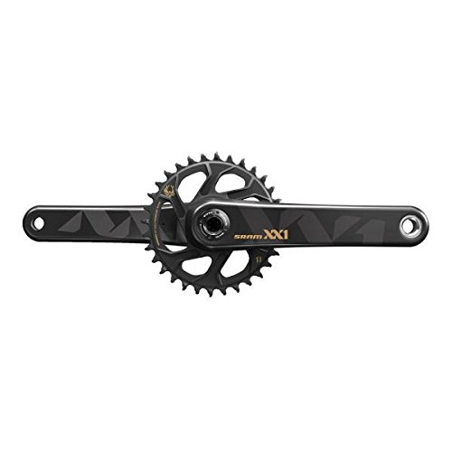 SRAM Bielas XX1 Eagle Boost BB30 170 12-Speed W 32T X-Sync Direct Mount Anillo de Cadena, Color Oro