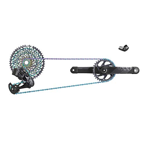 Sram Grupo Xx1 Eagle Axs Biela, 175 mm, Corona 34 Dientes, 12 velocidades Dub Boost Unisex Adulto, Multicolor, Talla Única Sram Grupo Xx1 Eagle Axs Biela, 175 mm, Corona 34 Dientes, 12 velocidades Dub Boost Unisex Adulto, Multicolor, Talla Única