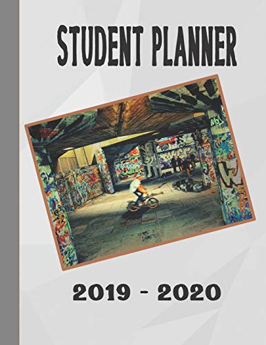 Student Planner 2019 - 2020: BMX Rider Assignment Tracker Stunt Bike Rider Homework Planning Academic Notebook