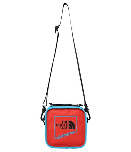 The North Face Unisex Messenger Bag Explore Bardu II, Color:Fiery Red Extreme Combo
