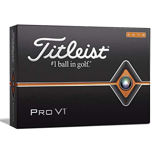 Titleist Pro V1 High Number Bola de Golf, Hombres, Blanco, Talla Única