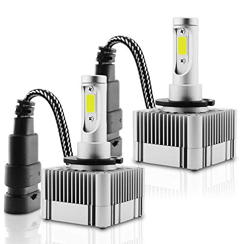 TXVSO8 D1S/D3S Bombillas para faros LED - Luz alta/baja 72W 6000K 7200LM Blanco frío para bombillas de xenón/HID/Lámpara de descarga (2 pcs) TXVSO8 D1S/D3S Bombillas para faros LED - Luz alta/baja 72W 6000K 7200LM Blanco frío para bombillas de xenón/HID/Lámpara de descarga (2 pcs)