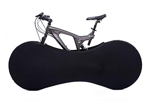 Velo Sock Black Bike Cover, Unisex-Adult, Sirve para EL 99% DE Las Bicicletas para Adultos