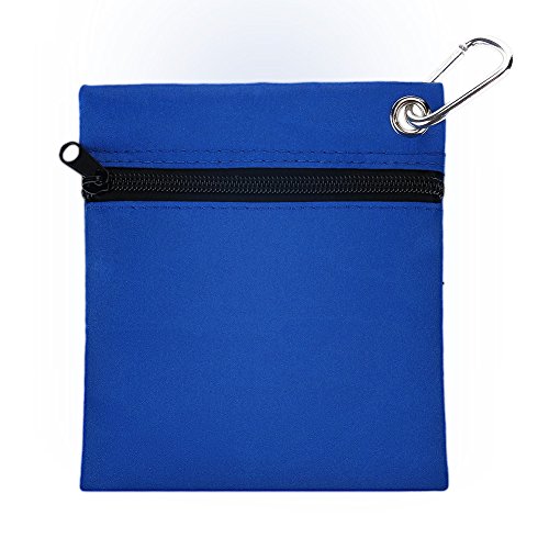 VGBEY Bolso de la Camiseta de Golf, Estuche elástico de Cuero con Cremallera de la Bolsa de Almacenamiento de la Bolsa de Almacenamiento de Golf con mosquetón VGBEY Bolso de la Camiseta de Golf, Estuche elástico de Cuero con Cremallera de la Bolsa de Almacenamiento de la Bolsa de Almacenamiento de Golf con mosquetón
