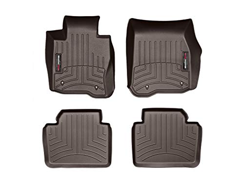 WeatherTech Alfombrilla Compatible con BMW Serie 4 Gran Coupé F36 xDrive 2013/19 Cacao 1a y 2aFilas