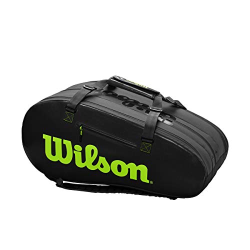 Wilson Super Tour 3 Comp Tournament Bag Black