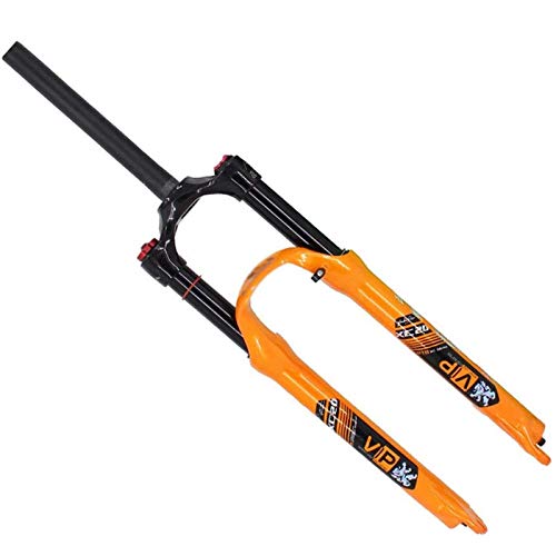 WWJZXC Horquilla de suspensi¨®n, Horquilla de Aire para Ciclismo MTB, 1-1/8", 100 mm, Bloqueo Manual de Viaje, 26 Pulgadas, 27,5 Pulgadas, 29 Pulgadas, aleaci¨®n de Aluminio, Verde, Naranja WWJZXC Horquilla de suspensi¨®n, Horquilla de Aire para Ciclismo MTB, 1-1/8", 100 mm, Bloqueo Manual de Viaje, 26 Pulgadas, 27,5 Pulgadas, 29 Pulgadas, aleaci¨®n de Aluminio, Verde, Naranja