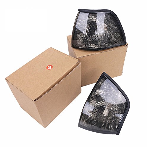 Yuk para E36 3-Series 92 - 99 2DR Coupe/Descapotable (318i 323i 325i 328i) Euro esquina luces - Lente de humo (1992 1993 1994 1995 1996 1997 1998 1999) Yuk para E36 3-Series 92 - 99 2DR Coupe/Descapotable (318i 323i 325i 328i) Euro esquina luces - Lente de humo (1992 1993 1994 1995 1996 1997 1998 1999)