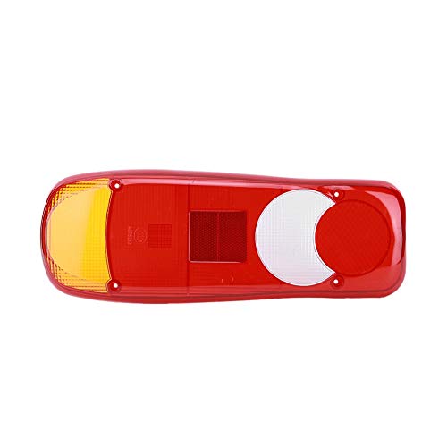 1 pieza cubierta de luz trasera de camión irrompible roja, cubierta de luz trasera de material de PC, para LF55 Renault Midlum para DAF LF45 Nissan Cabstar