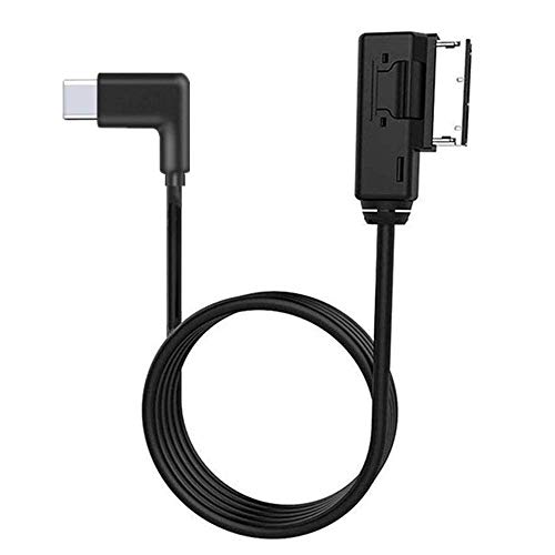 2 en 1 AMI Tipo C AUX Music Interface Cable Adaptador Compatible con A5 A1 A4 MMI 3G+ V.W para Pixel 4 4XL 3 2 XL Galaxy S10 S10e S9 Note 9