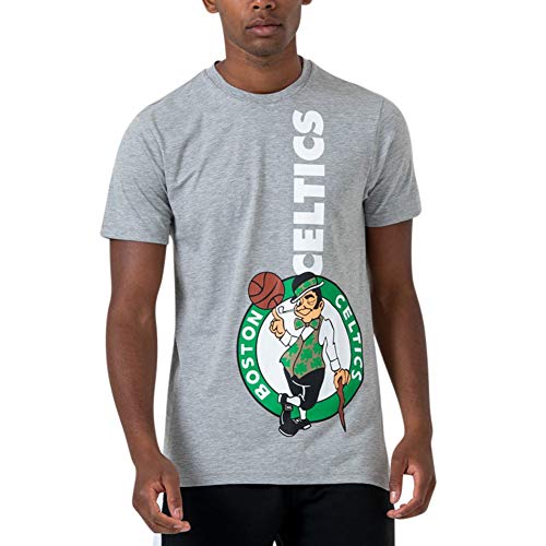 A NEW ERA Camiseta NBA Boston Celtics Team Gris S (Small)