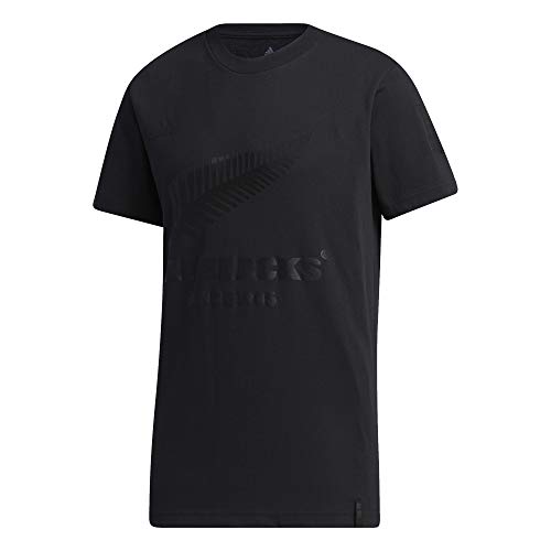 adidas Camiseta All Blacks New Zealand (talla L), color negro