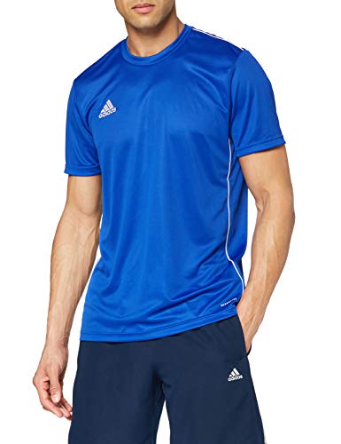 adidas Core 18 T Camiseta, Hombre, Azul (Bold Blue/White), M