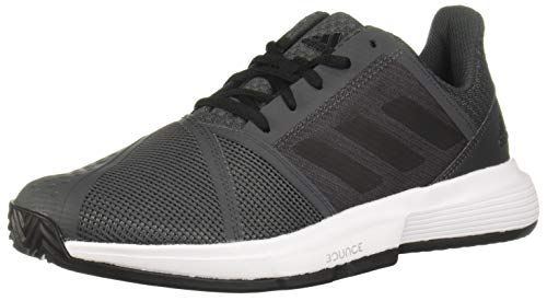 Adidas CourtJam Bounce M Clay, Zapatos de Tenis Hombre, Grey Six/Core Black/FTWR White, 45 1/3 EU