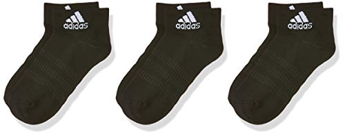 adidas Cush ANK 3PP Calcetines, Negro, M Unisex Adulto