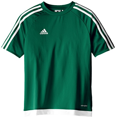 adidas Estro 15 JSY - Camiseta para hombre, color verde opalo / blanco, talla M