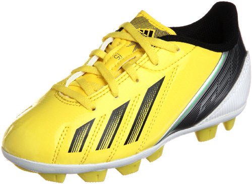 adidas F5 TRX HG J, Botas de fútbol Hombre, Amarillo Vivid Yellow S13 Black 1 Green Zest S13, 38 EU