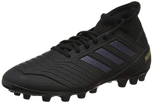 adidas Predator 19.3 AG, Zapatillas de Fútbol Hombre, Negro (Core Black/Core Black/Gold Metallic 0), 41 1/3 EU