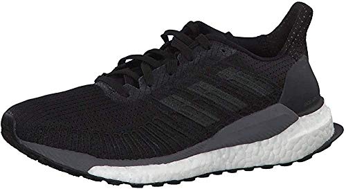 adidas Solar Boost 19 W, Zapatillas para Correr Mujer, Noir Gris Carbone Gris Foncã, 40 2/3 EU