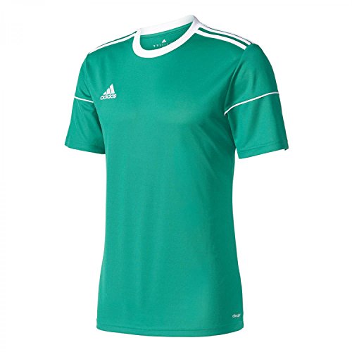 adidas Squad 17 JSY SS Camisetapara Hombre, Verde (Bold Green/White), L adidas Squad 17 JSY SS Camisetapara Hombre, Verde (Bold Green/White), L