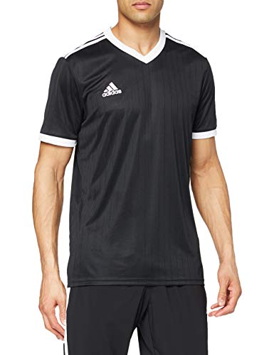 adidas TABELA 18 JSY T-Shirt, Hombre, Black/White, XL adidas TABELA 18 JSY T-Shirt, Hombre, Black/White, XL