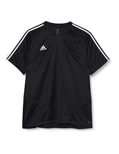 adidas Tiro 19 Camiseta Entrenamiento, Hombre, Negro (Black/White), M