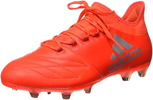 adidas X 16.2 FG Leather, Botas de fútbol Hombre, Rojo (Rojsol/Plamet/Roalre), 46