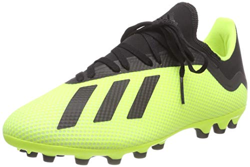 adidas X 18.3 AG, Zapatillas de Fútbol Hombre, Amarillo (Solar Yellow/Core Black/Footwear White 0), 40 EU