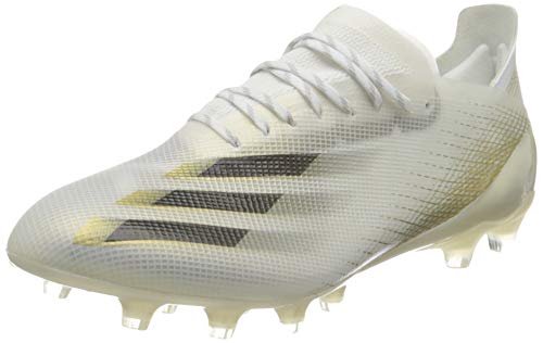 adidas X GHOSTED.1 AG, Zapatillas de fútbol Hombre, FTWBLA/NEGBÁS/OROMEZ, 42 EU