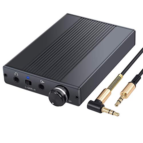 Amplificador de Auriculares USB DAC DSD/PCM Amplificador HiFi Portátil 3.5 mm Recargable Mini Amplificador Cascos 150Ω con Interruptor de Ganancia para Laptops Moviles MP3 MP4 Amplificador de Auriculares USB DAC DSD/PCM Amplificador HiFi Portátil 3.5 mm Recargable Mini Amplificador Cascos 150Ω con Interruptor de Ganancia para Laptops Moviles MP3 MP4