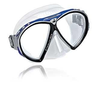 Aqua Lung favola - dos de cristal de la máscara-