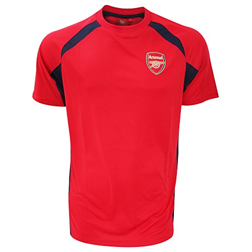 Arsenal F.C. Arsenal – Camiseta de Entrenamiento T-Shirt-Navy/Rojo, Medio, Hombre, Training, Azul Oscuro y Rojo, Medium