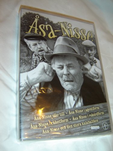 Asa - Nisse Box (5 DVD) / Asa Nisse slar till igen, Asa Nisse i agentform, Asa Nisse i raketform, Asa Nisse och den stora kalabaliken, Asa Nisse i rekordform / Audio: Swedish