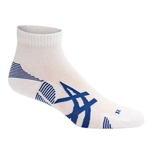 Asics 2Ppk Cushioning Sock Calcetines, Hombre, Brilliant White Blue, S
