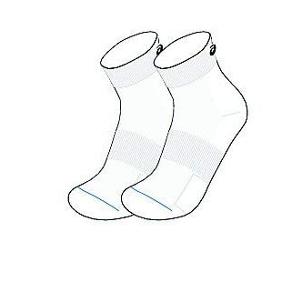 Asics 2Ppk Sport Sock Calcetines, Unisex Adulto, White, M