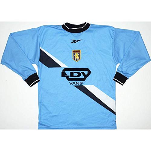 Aston Villa - Camiseta de portero para hombre, color azul, tamaño extra-small