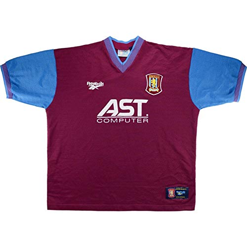Aston Villa Juniors Retro Original 1997-1998 - Camiseta para jóvenes
