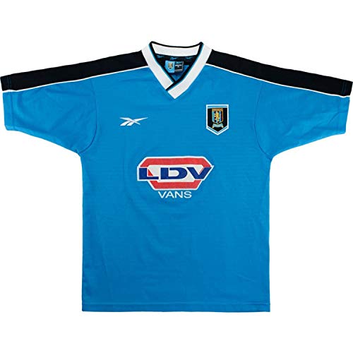 Aston Villa Juniors Retro Original 1998-1999 - Camiseta de manga corta (11-12 años)