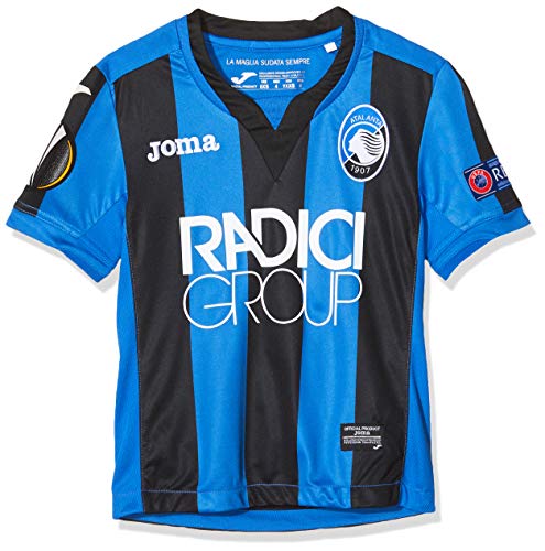 Atalanta B.C. Primera Camiseta Gara Europa Rep. - Primera Camiseta Gara Europa Rep. para Hombre, Hombre, TL.101011S17, Turquesa, 4XS