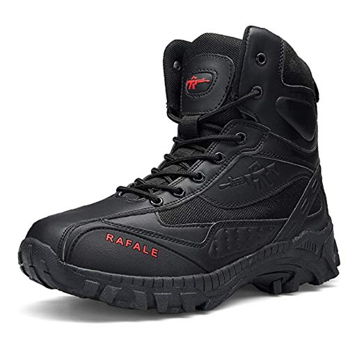 AUTOECHO Desert Boots - Zapatos De Combate De Comando Masculino del Ejército, Zapatos De Senderismo Al Aire Libre para Fanáticos, Botas Tácticas, para Temporadas: Primavera, Verano, Otoño