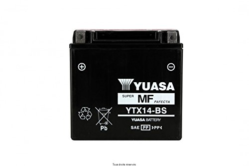 BATERA YUASA BUELL XB-9SX CITY X 2005-2010 (YTX14-BS)