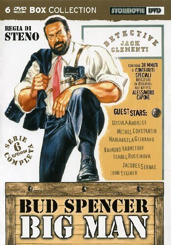 Big Man Series 6-DVD Set Bud Spencer ( Boomerang / Polizza droga / Another Falling Star / Big Man: The False Etruscan / An Inusual Insurance / A Policy fo [ NON-USA FORMAT, PAL, Reg.0 Import - Italy ] by Bud Spencer