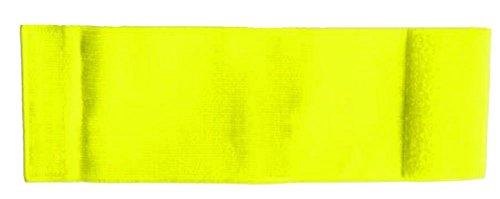 Brazalete (con diseño personalizable y largura ajustable), color rojo, Unisex adulto, color amarillo neón, tamaño XXX-Large