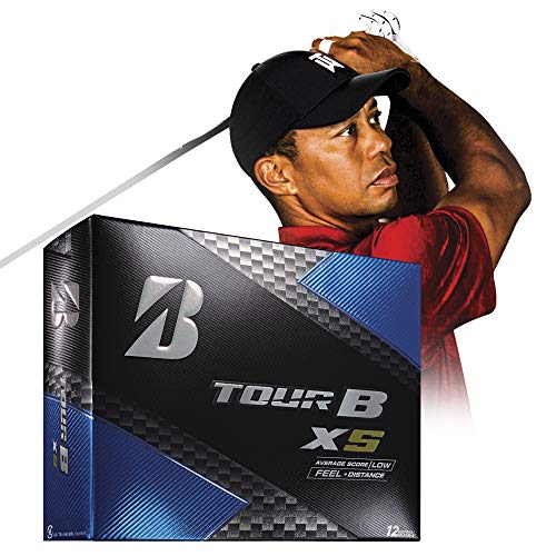 Bridgestone Golf 2020 Tour B XS Pelotas de Golf 1 docena de Color Blanco, 14 x 19 x 5 cm; 272 g, SOWX6D (el Embalaje Puede Variar)