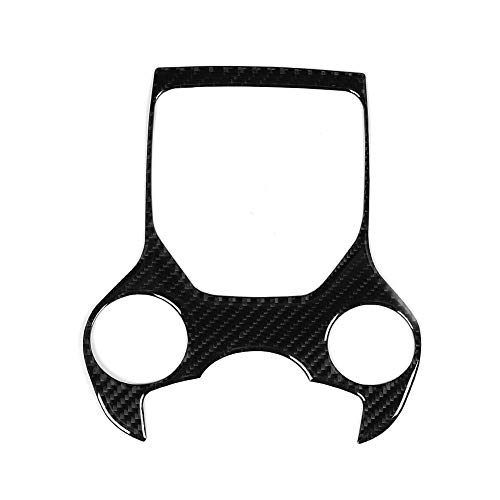 Broco Alfa Romeo Giulia, chasis de fibra de carbono de caja de cambios Center Console Panel de control Cubierta compatible con Alfa Romeo Giulia 2017 2018 2019 Broco Alfa Romeo Giulia, chasis de fibra de carbono de caja de cambios Center Console Panel de control Cubierta compatible con Alfa Romeo Giulia 2017 2018 2019