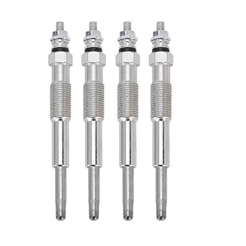 Bujía de precalentamiento, Fydun 4Pcs Calentador diesel Bujías de precalentamiento aptas para TB TF THB 1998-2001 7700100558 Bujía de precalentamiento, Fydun 4Pcs Calentador diesel Bujías de precalentamiento aptas para TB TF THB 1998-2001 7700100558
